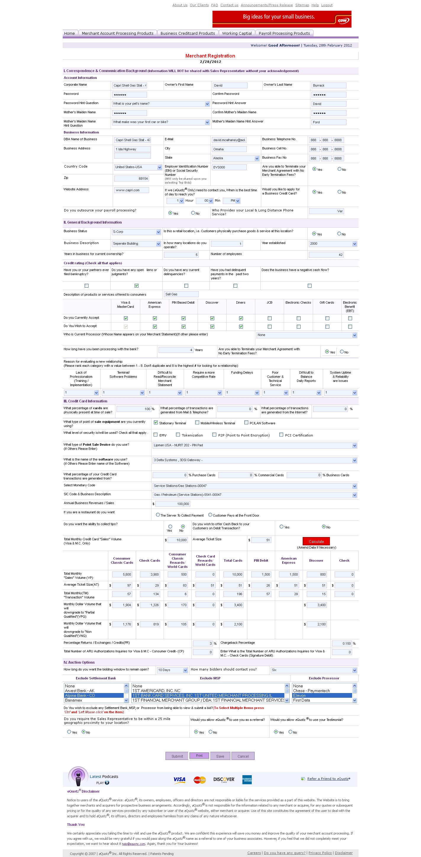 equotz merchant registration.